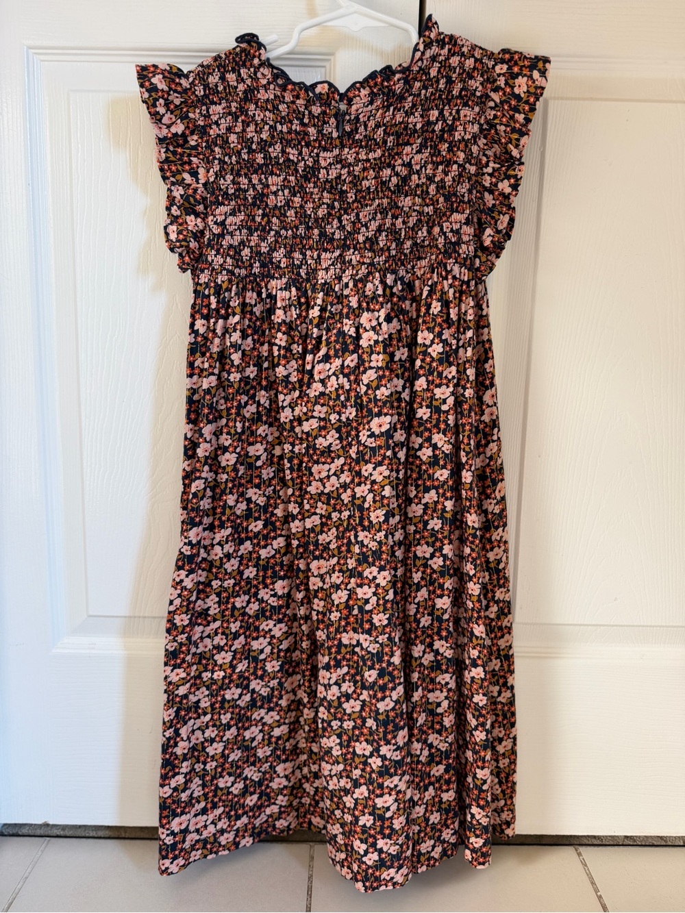 EUC Pink Chicken navy floral Stevie dress size 14